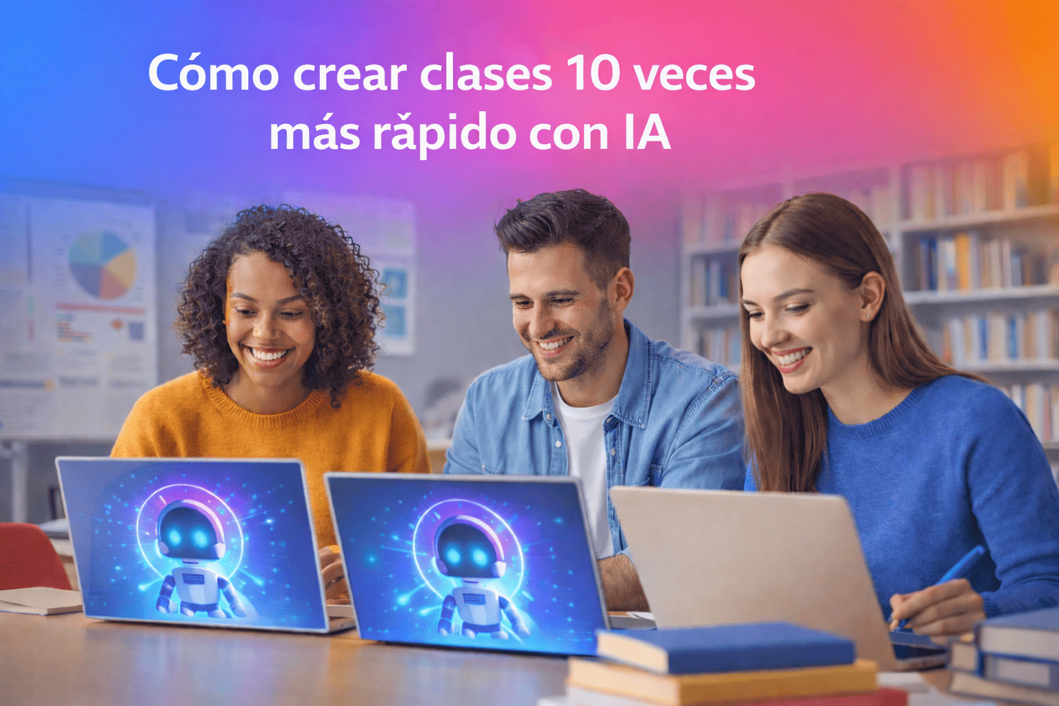 Cómo crear clases 10 veces más rápido con IA