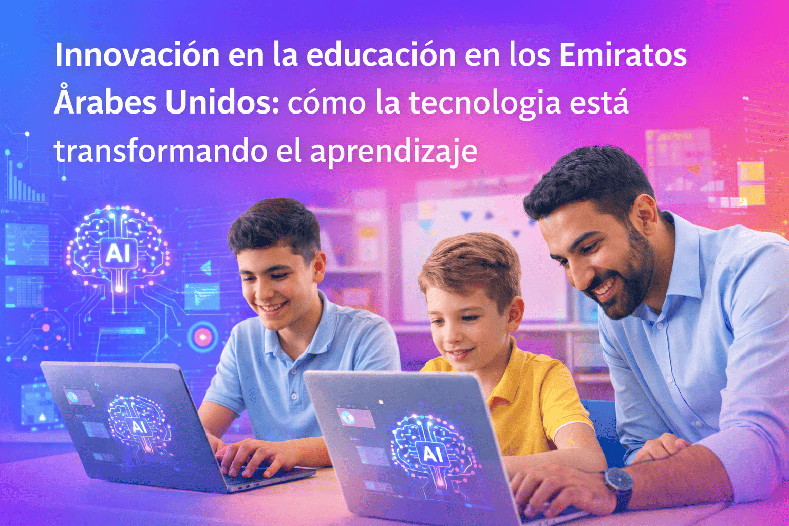 Innovación en la educación en los Emiratos Árabes Unidos: cómo la tecnología está transformando el aprendizaje