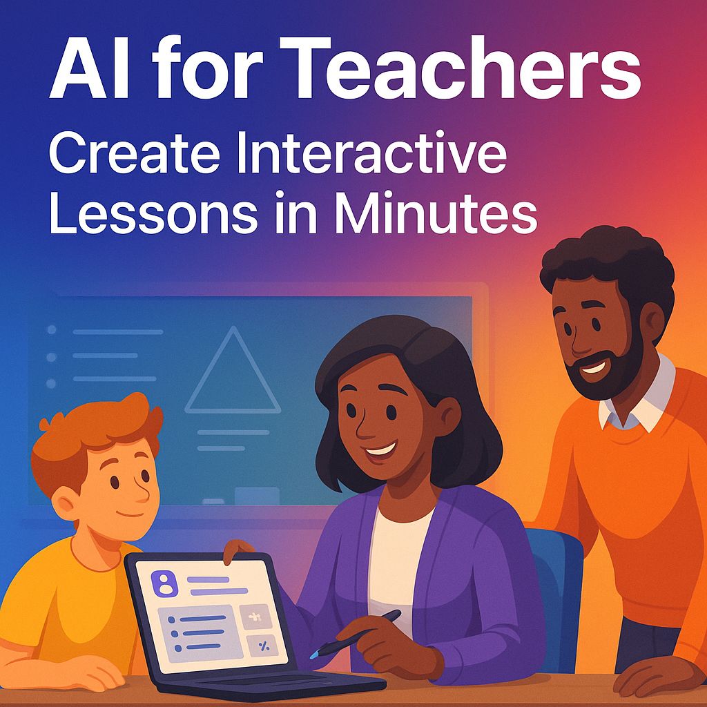 AI for Teachers – Create Interactive Lessons in Minutes