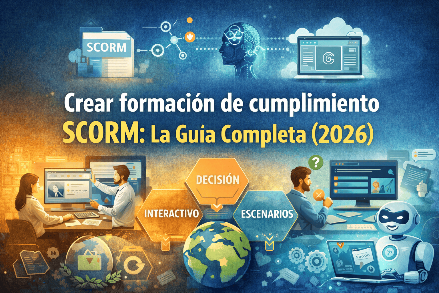 Crear formación de cumplimiento SCORM: la guía completa (2026)