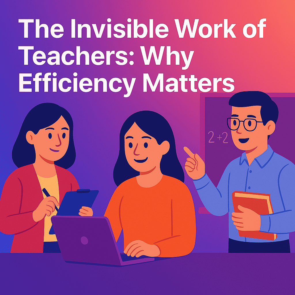 🍎 The Invisible Work of Teachers: Why Efficiency Matters