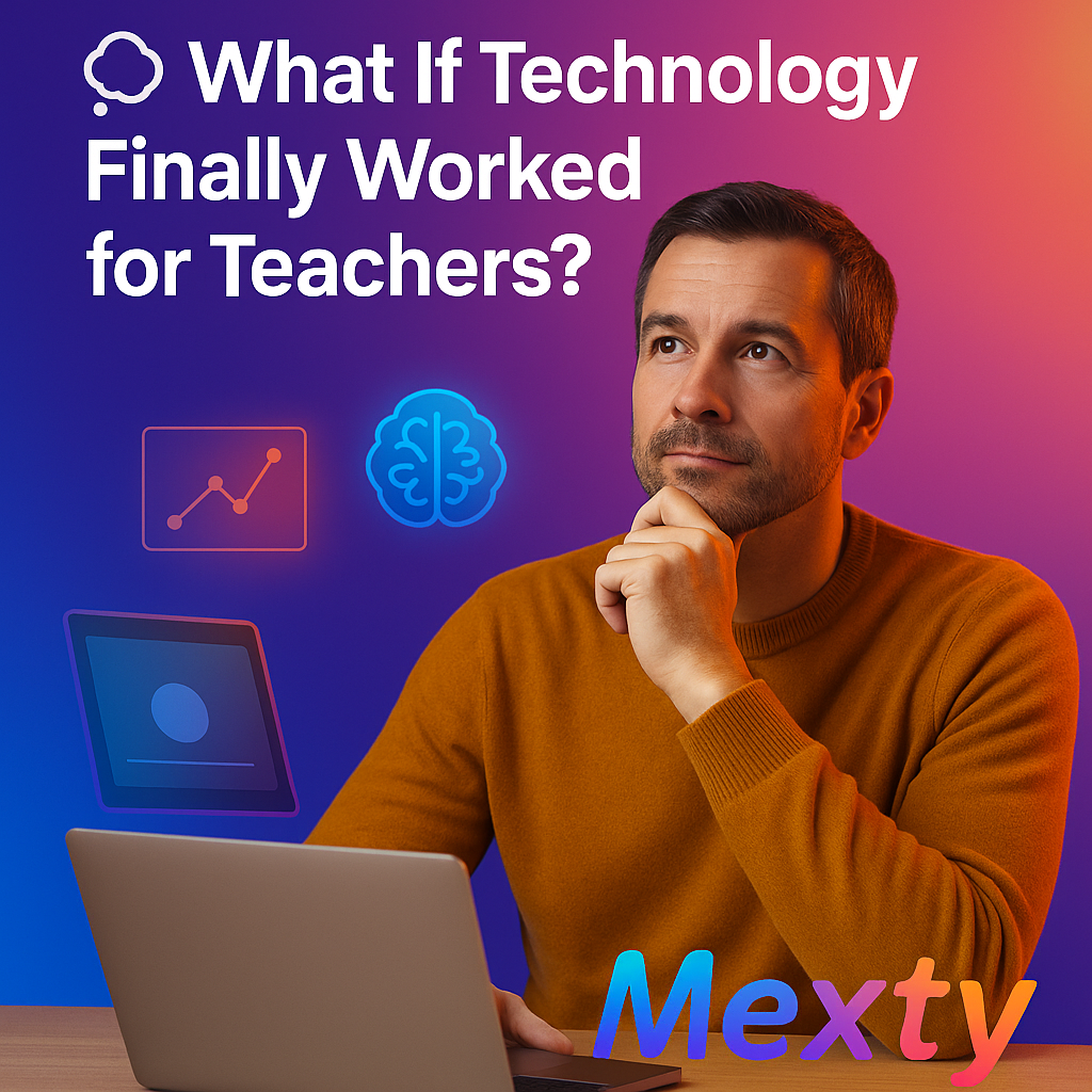 💭 What If Technology Finally Worked for Teachers?