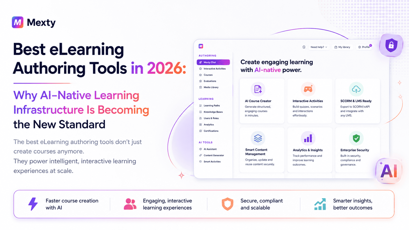 Best eLearning Authoring Tools in 2026: Why AI-Native Learning Infrastructure Is Becoming the New Standard