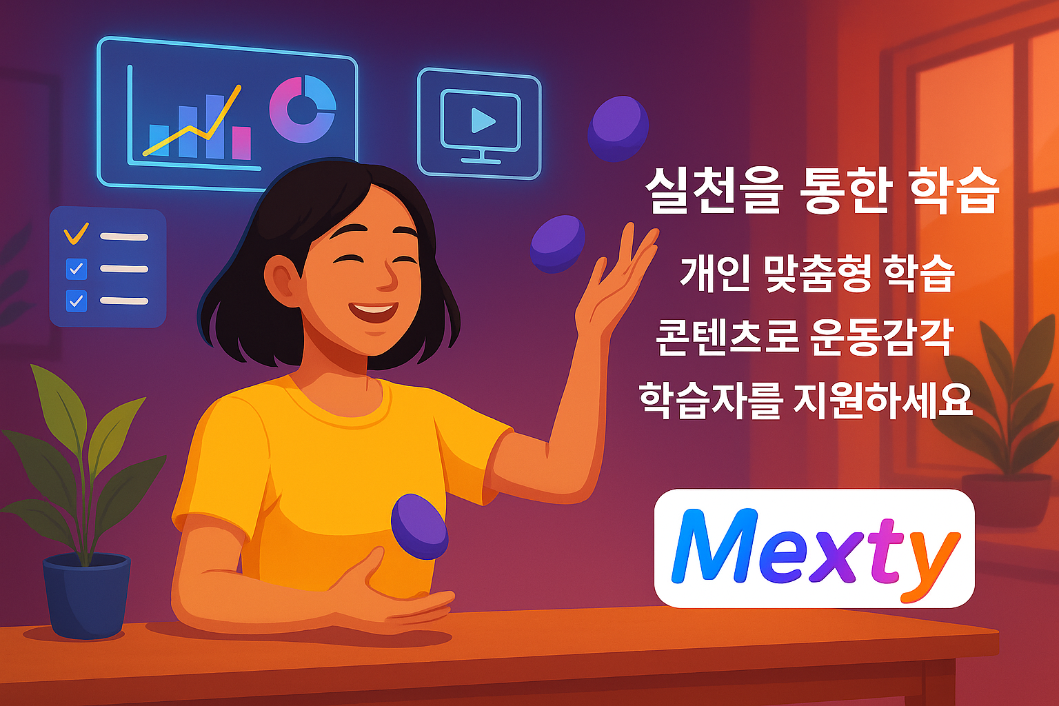 실천을 통한 학습: 개인화된 학습 콘텐츠로 운동 감각 학습자 지원하기
