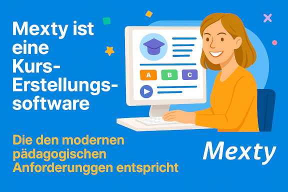 Interaktive Kurse erstellen – ganz ohne Programmierung – mit Mexty.ai