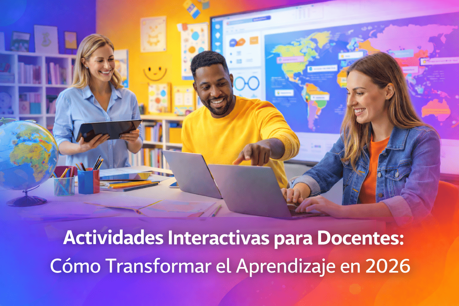 Actividades Interactivas para Docentes: Cómo Transformar el Aprendizaje en 2026
