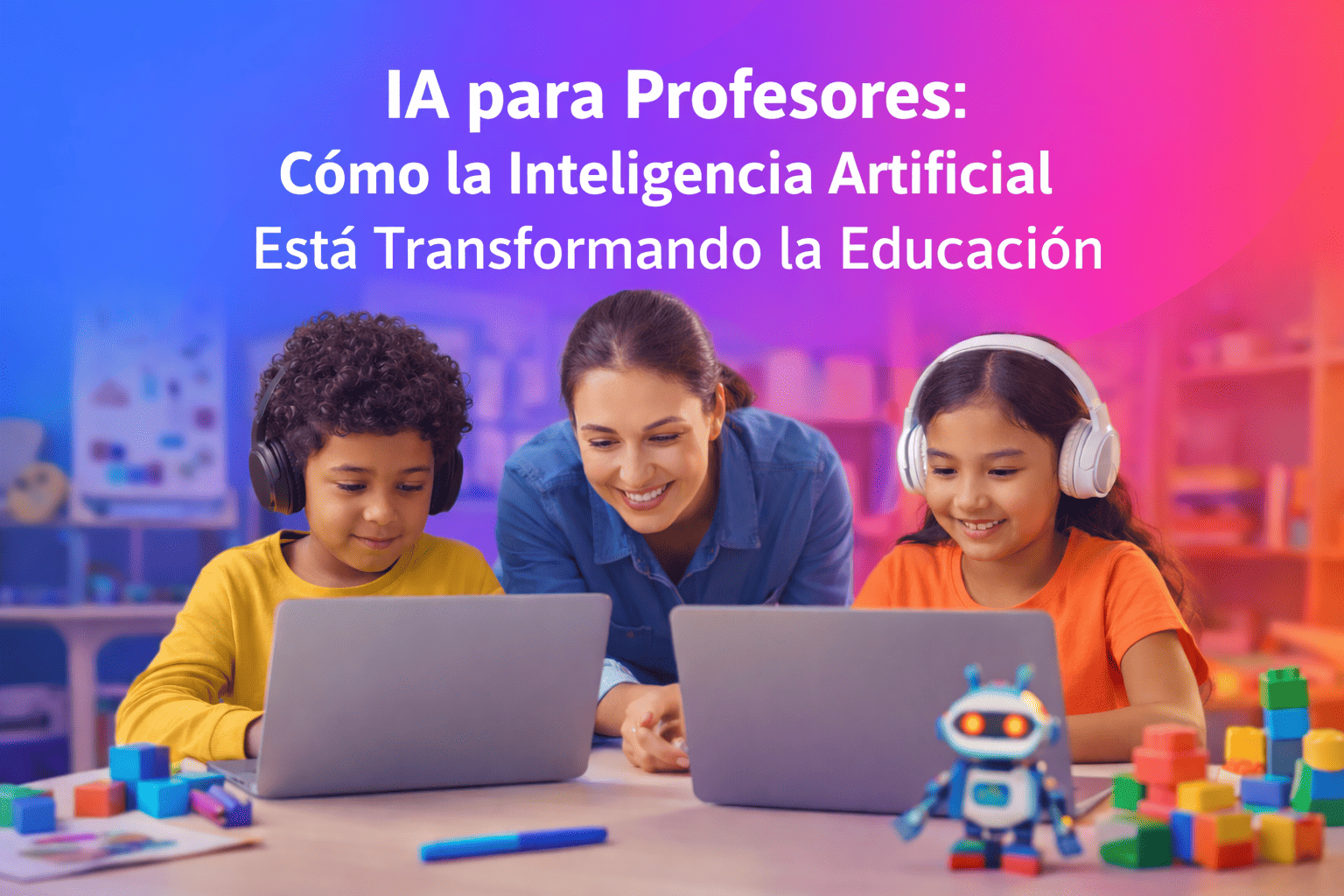 IA para Profesores: Cómo la Inteligencia Artificial Está Transformando la Educación