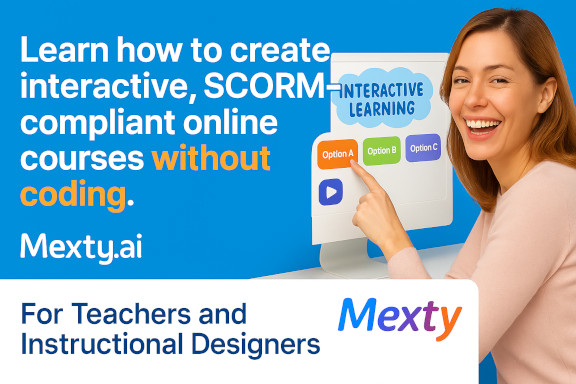 Create Interactive Courses Without Coding — With Mexty.ai