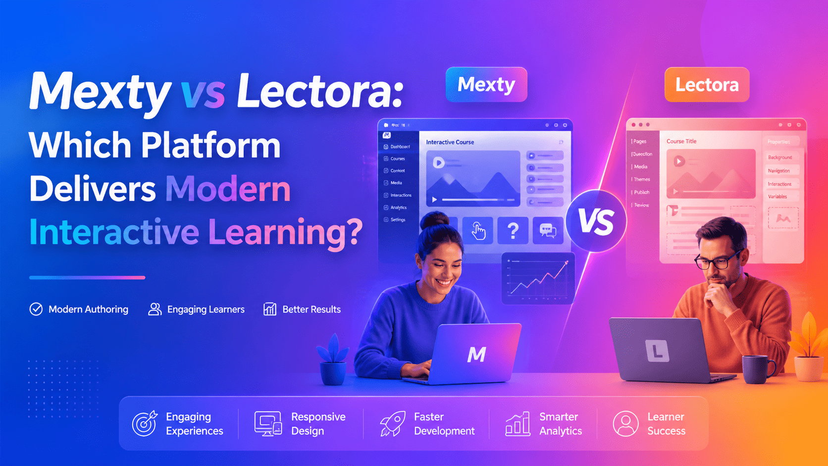 Mexty vs Lectora: Which Platform Delivers Modern Interactive Learning?