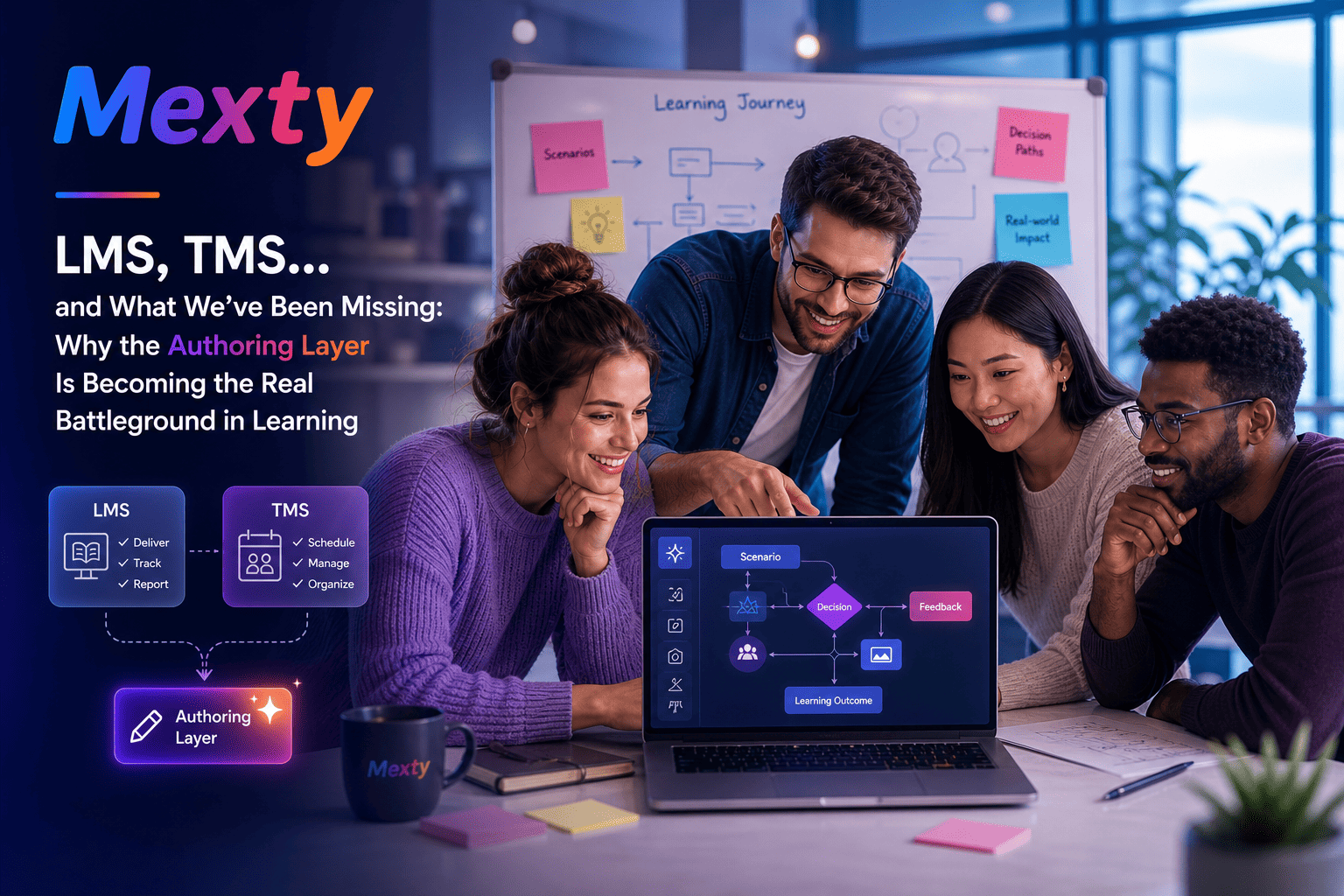 LMS, TMS… and What We’ve Been Missing:  Why the Authoring Layer Is Becoming the Real Battleground in Learning