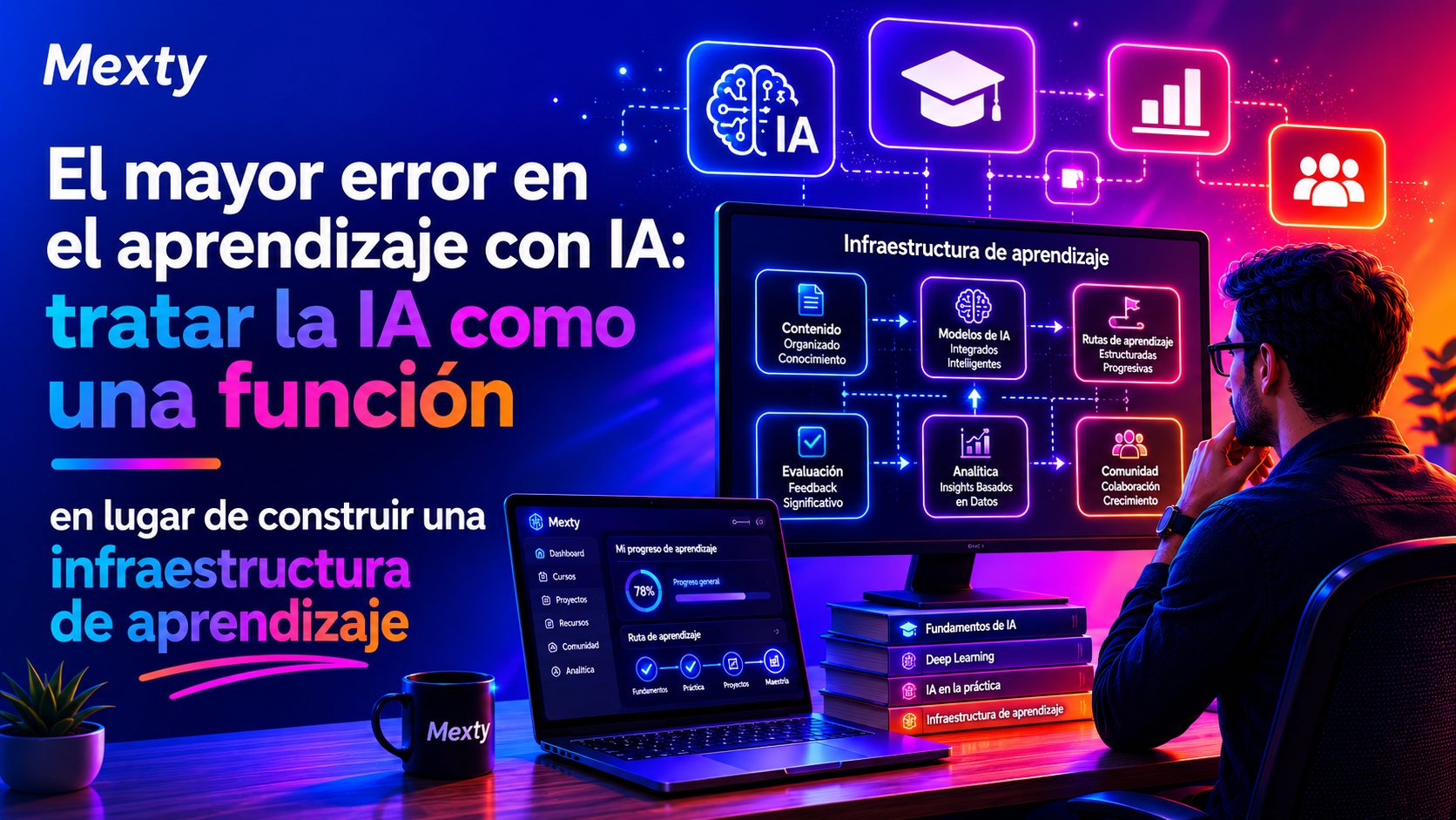 El mayor error en el aprendizaje con IA: tratar la IA como una función en lugar de construir una infraestructura de aprendizaje