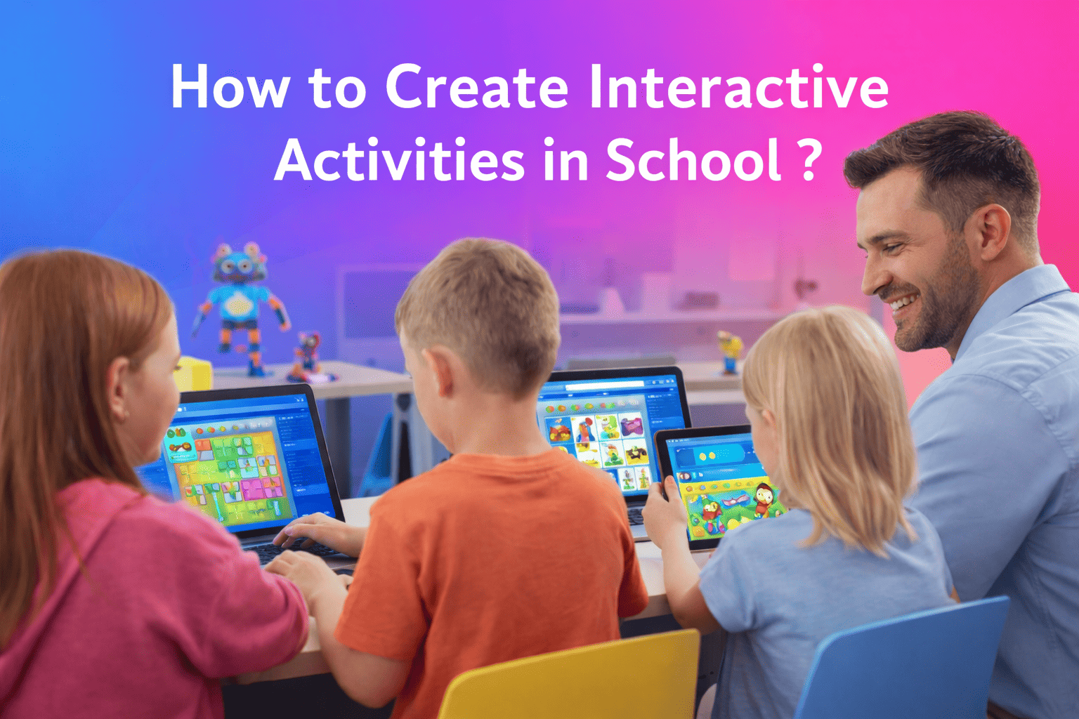 How to Create Interactive Activities in School ?