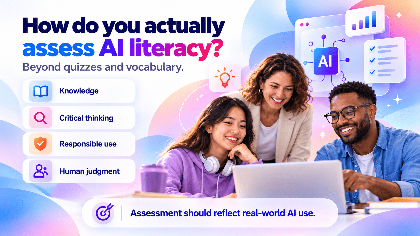How Do You Assess AI Literacy ?  From Students to Employees