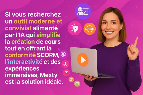 Mexty vs Articulate 360 : Duel Fonctionnalité par Fonctionnalité