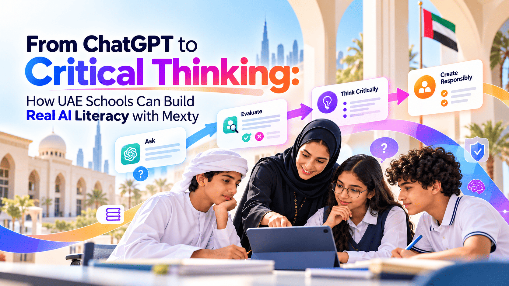 From ChatGPT to Critical Thinking: How UAE Schools Can Build Real AI Literacy with Mexty