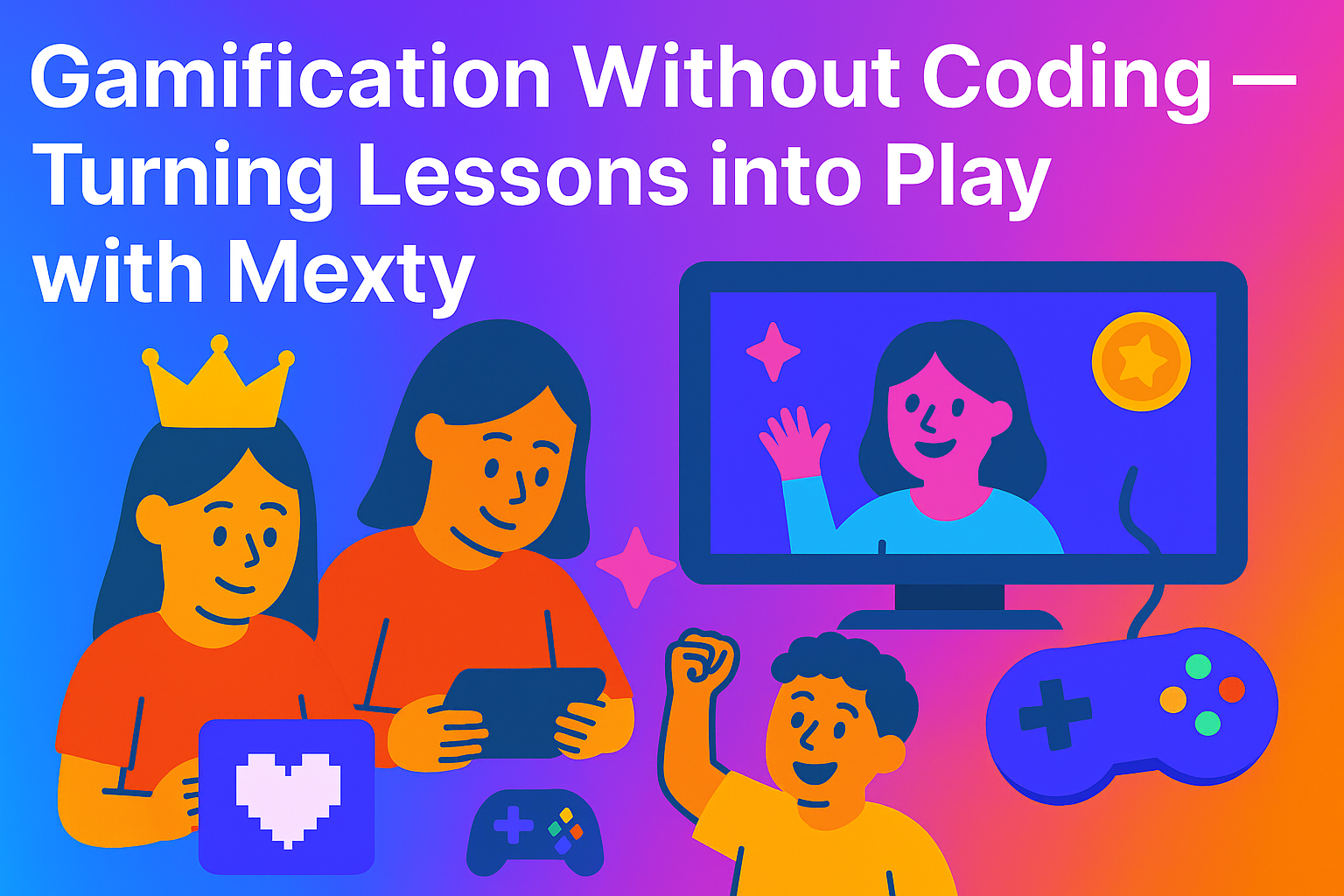 Gamification Without Coding — Turning Lessons into Play with Mexty
