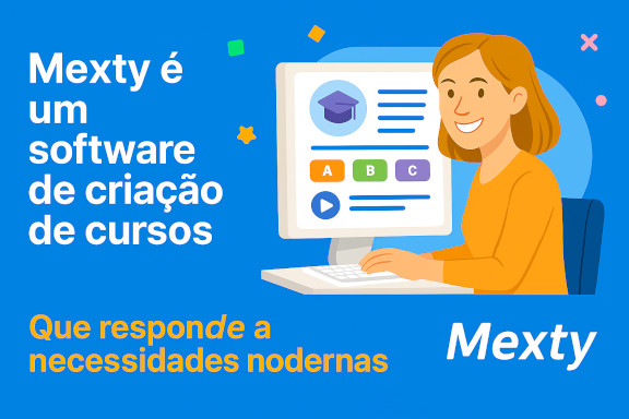 Crie Cursos Interativos Sem Programar — Com o Mexty.ai