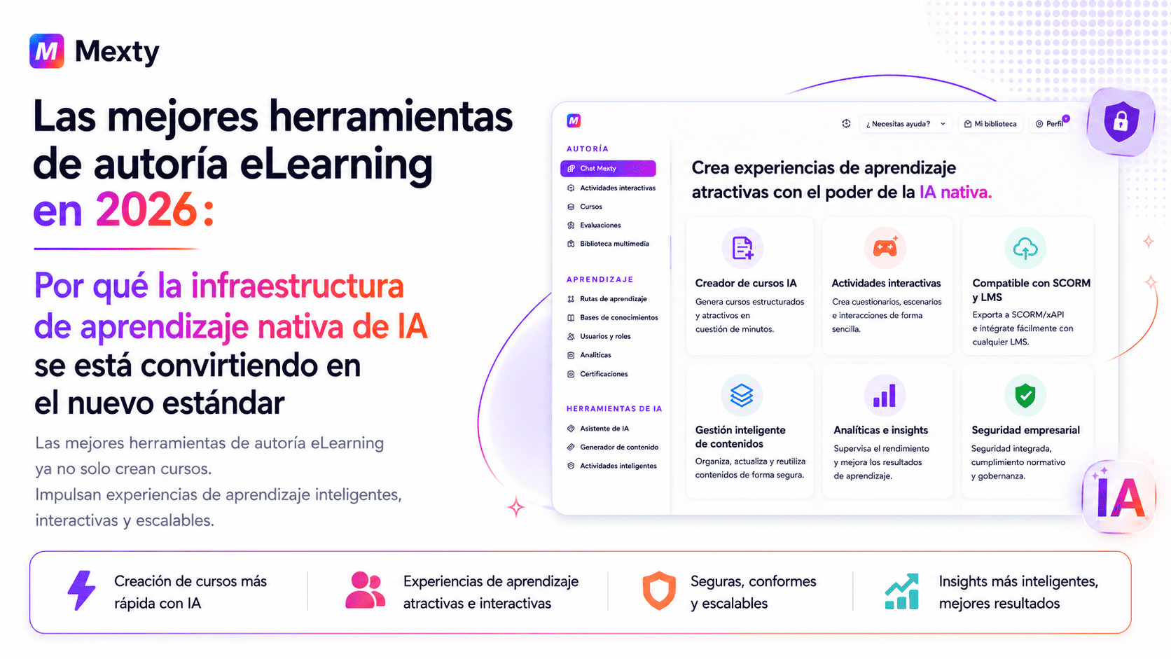 Las mejores herramientas de autoría eLearning en 2026: por qué la infraestructura de aprendizaje nativa en IA se está convirtiendo en el nuevo estándar