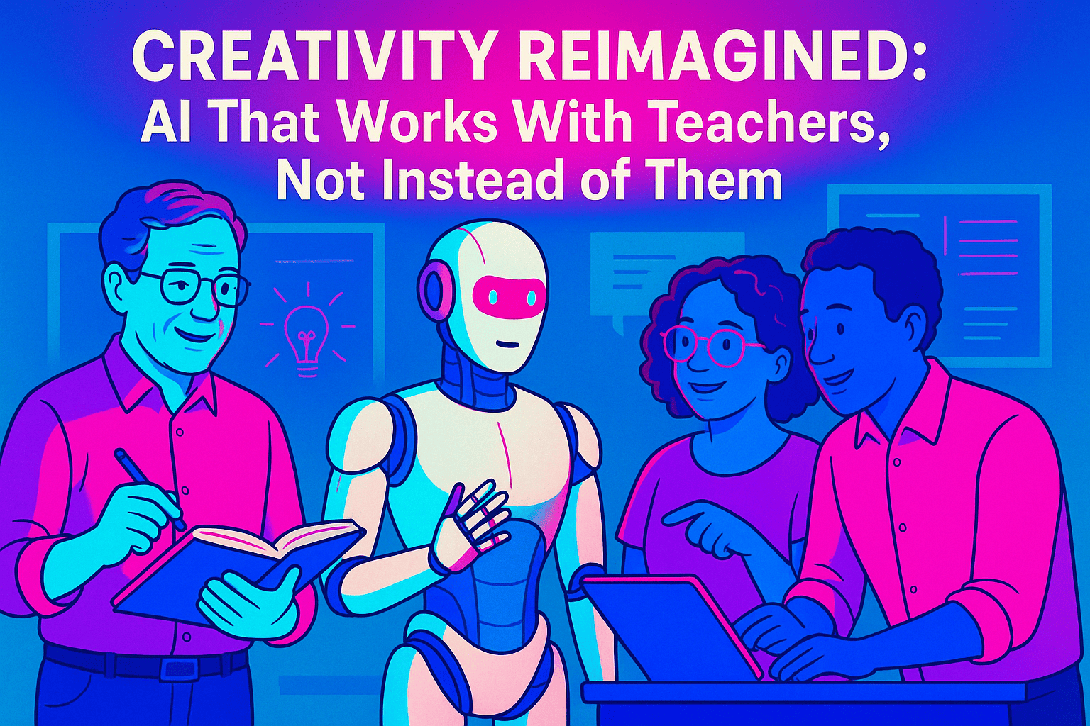 Creativity Reimagined: AI That Works With Teachers, Not Instead of Them