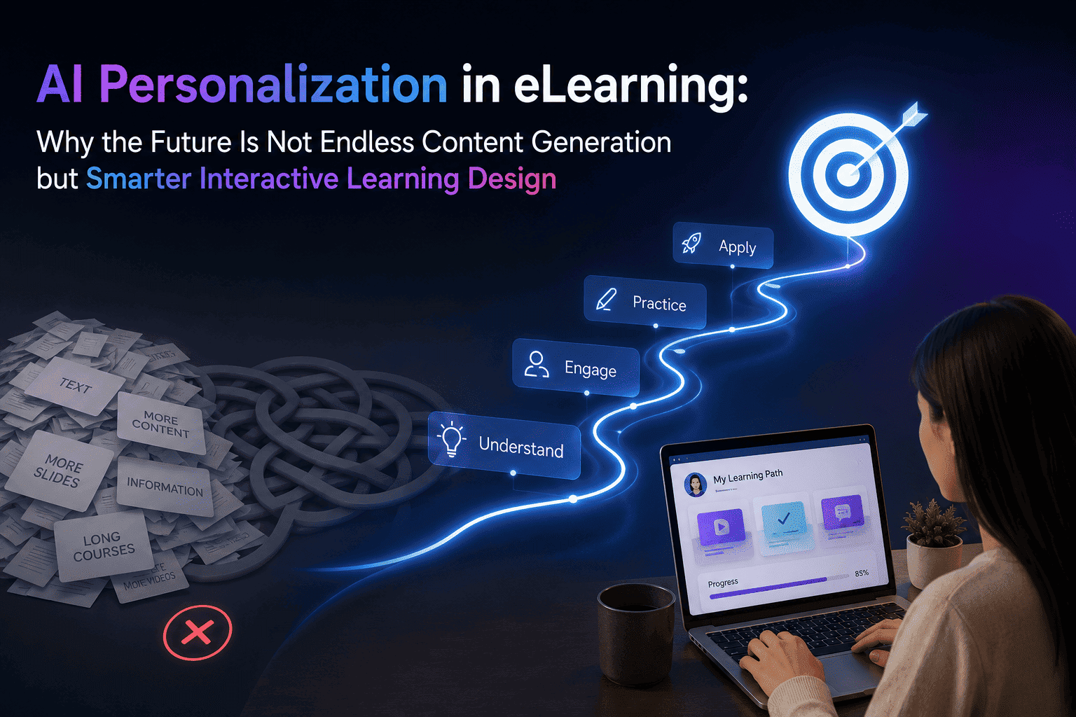 AI Personalization in eLearning: Why the Future Is Not Endless Content Generation but Smarter Interactive Learning Design