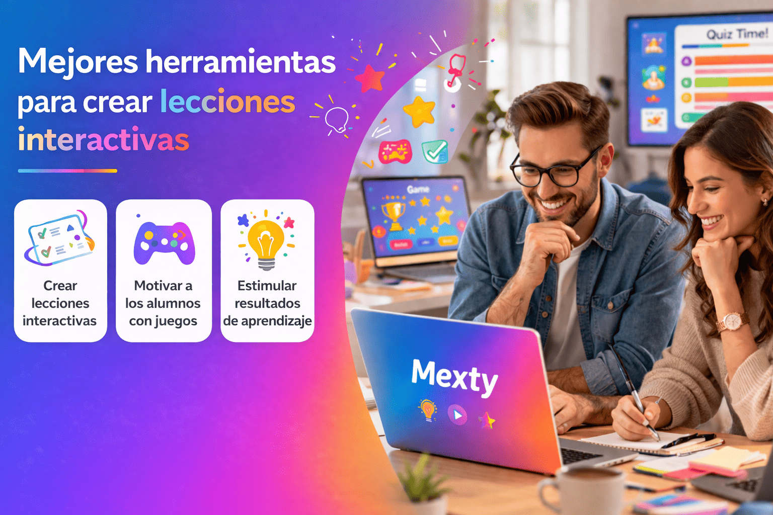 Mejores herramientas para crear lecciones interactivas